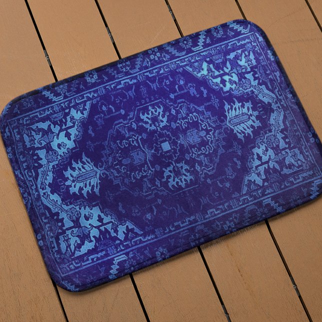 Oriental rug -  grunge  blue  look (Creator Uploaded)