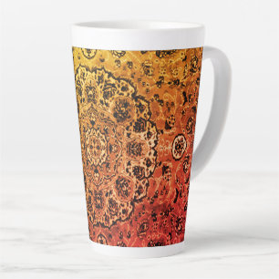 Oriental Rug Latte Mug