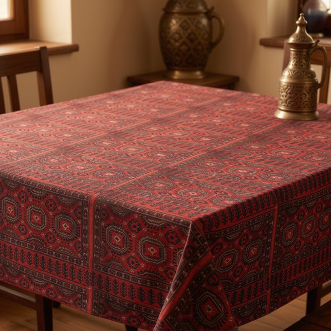 Oriental rug pattern tablecloth (Creator Uploaded)