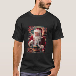 Oriental Santa Claus Ramen Japanese Culture Christ T-Shirt