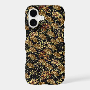 Oriental Sea Dragon Pattern