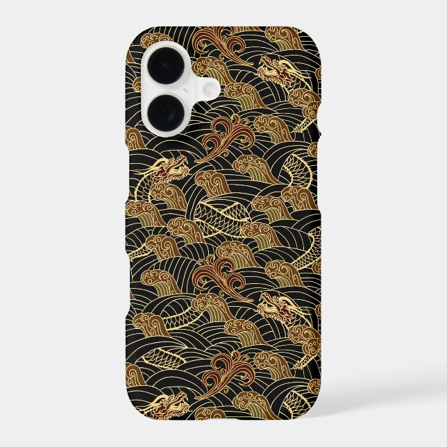 Oriental Sea Dragon Pattern (Back)
