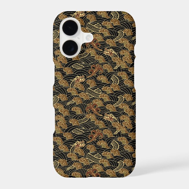 Oriental Sea Dragon Pattern (Back)