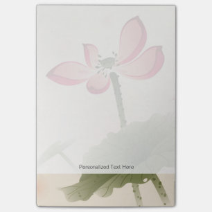 Oriental style Lotus Post-it Notes