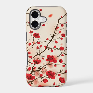 Oriental style painting, plum blossom in spring
