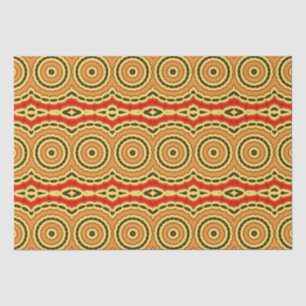 Oriental Stylish Mosaic Geometric Pattern Tissue Paper
