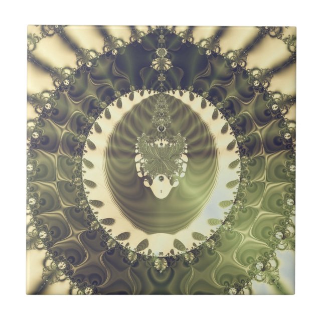 Oriental Sun Tile (Front)