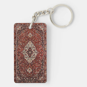 Oriental Turkish Persian Carpet Rug Key Ring