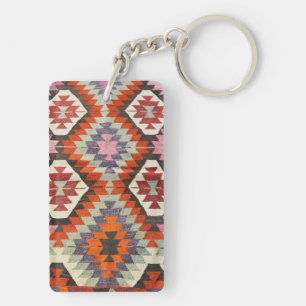 Oriental Turkish Persian Kilim Carpet Key Ring