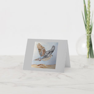 Oriental Turtle Dove 🕊️ Thank You Card
