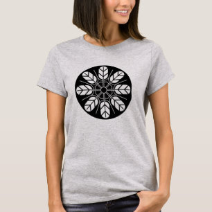 Oriental Vintage Black Japan Inoue Mon Art T-Shirt