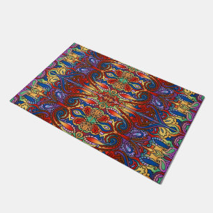 Oriental Watercolor Pattern I + your ideas Doormat