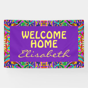 Oriental Watercolor Pattern III + your ideas Banner