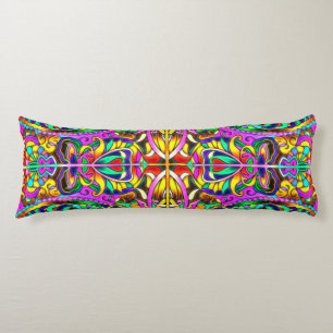 Oriental Watercolor Pattern III + your ideas Body Cushion