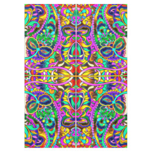 Oriental Watercolor Pattern III + your ideas Tablecloth