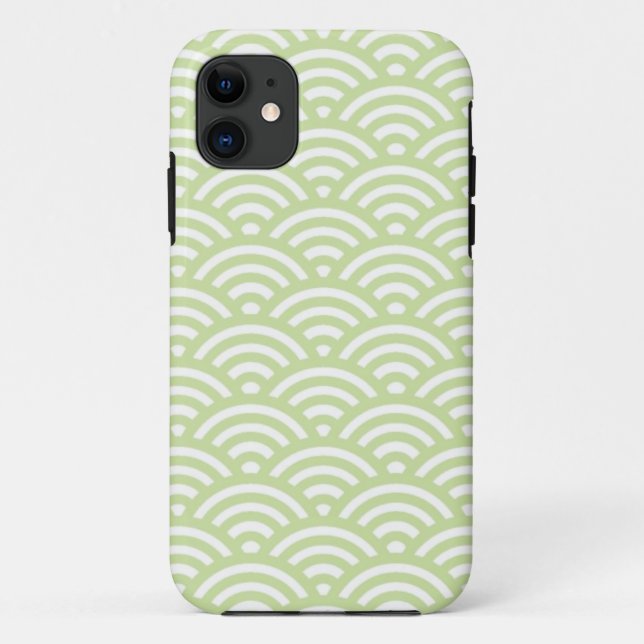 Oriental wave background Case-Mate iPhone case (Back)