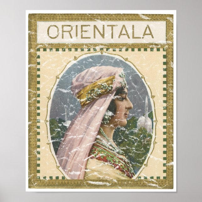 Orientala - distressed poster (Front)