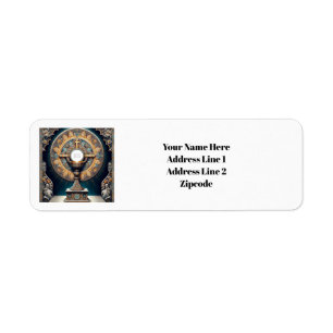 Orientalism Eucharistic Communion Host and Chalice