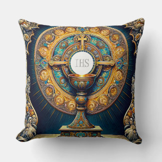 Orientalism Style Communion Host and Chalice Cushion