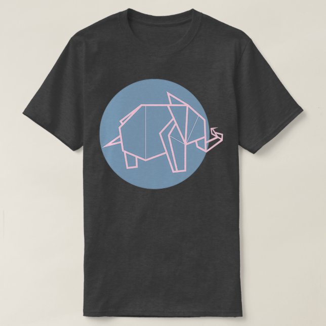 Origamals Elephant T-Shirt (Design Front)