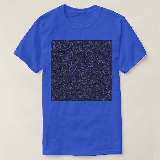 Origami Animals Everywhere 2 T-Shirt (Design Front)