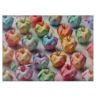 Origami Apples Cutting Board
