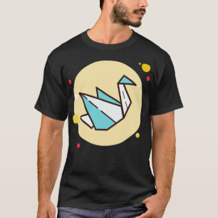 Origami art crane  T-Shirt