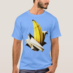 Origami Banana Sculpture T-Shirt