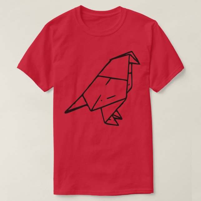 Origami bird 10 T-Shirt (Design Front)