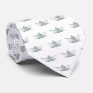 Origami Boat Tie