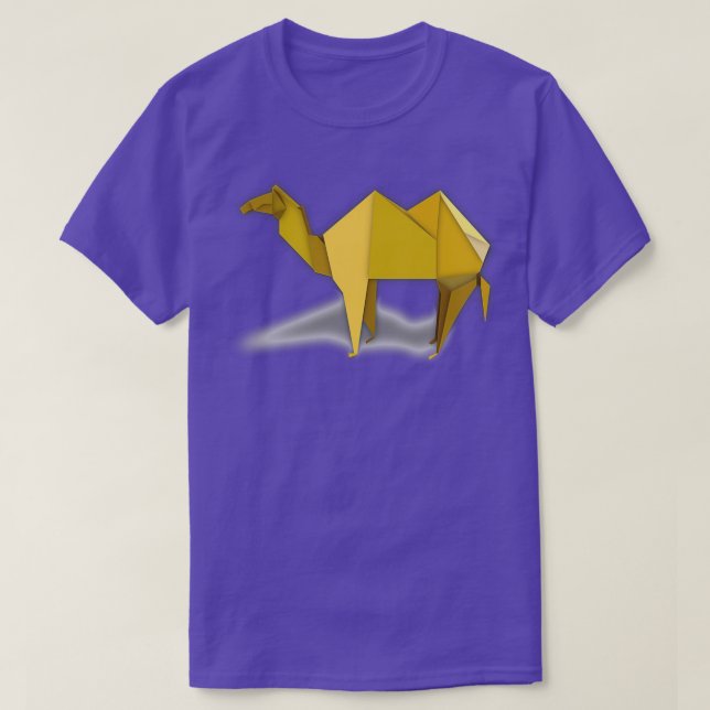 Origami Camel 3 T-Shirt (Design Front)