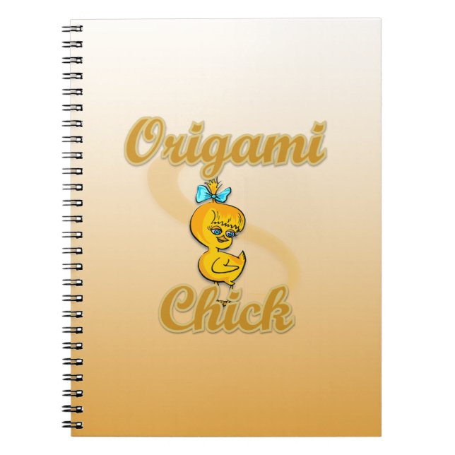 Origami Chick Notebook (Front)