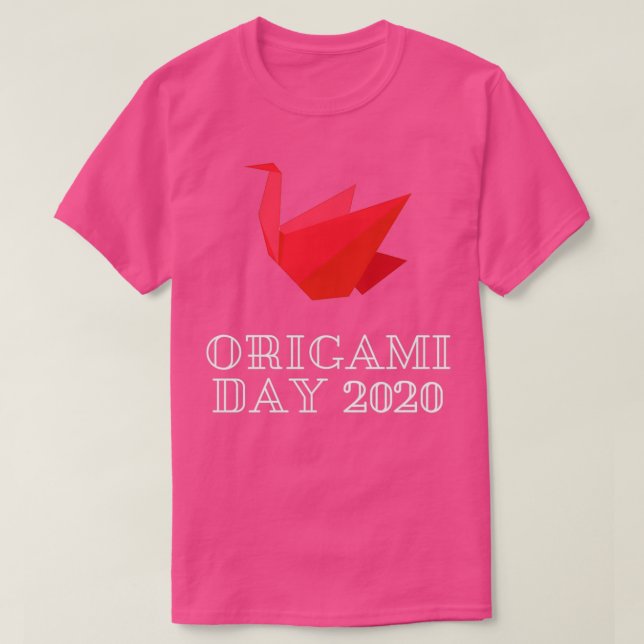 Origami Day 2020 T-Shirt (Design Front)