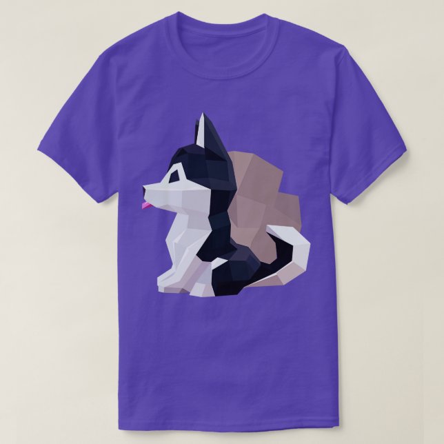 Origami Dog T-Shirt (Design Front)