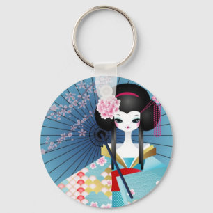 Origami Doll Keychain