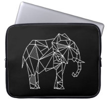 Origami Elephant Laptop Case