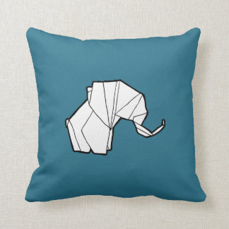 Origami Elephant Pillow