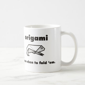 Origami Fans Coffee Mug