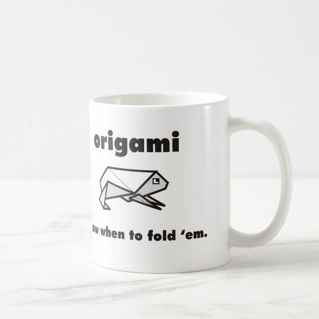 Origami Fans Coffee Mug (Right)