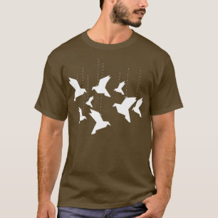 Origami Figures Paper Folding Japan Hobby Art Gift T-Shirt
