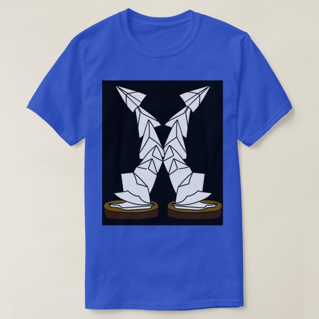 Origami Foldable Paper Art 3 T-Shirt (Design Front)