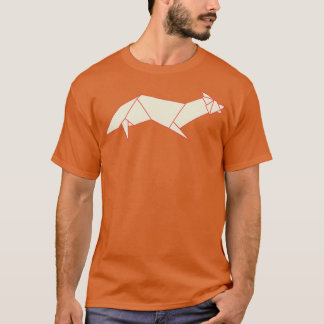 Origami Foxorigami foxesJapanese paper art T-Shirt
