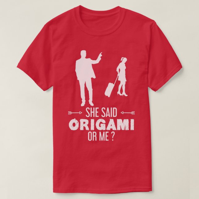 Origami Funny Design For Gift 9 T-Shirt (Design Front)