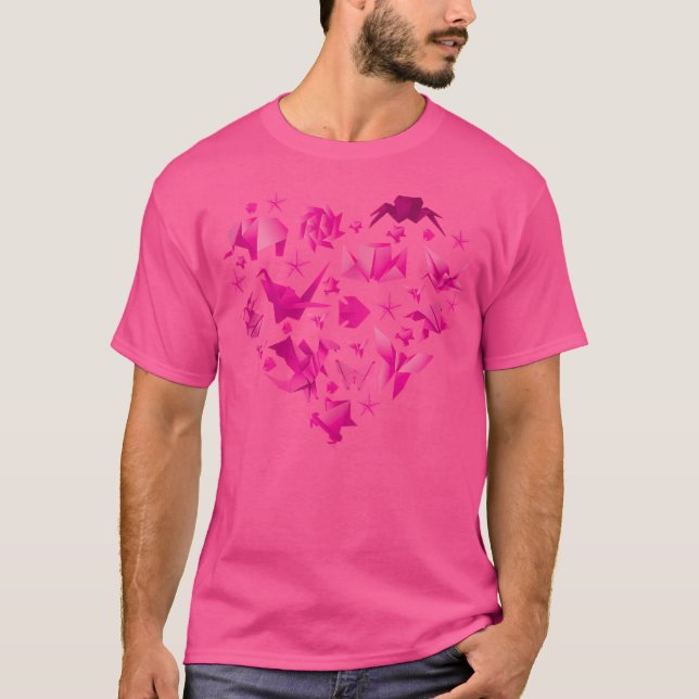 Origami Heart T-Shirt (Front)