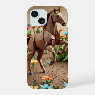 Origami Horse iPhone Case