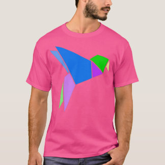 Origami Hummingbird 9 T-Shirt