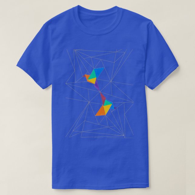 Origami illustration T-Shirt (Design Front)