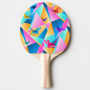 Origami Kaleidoscope Ping Pong Paddle