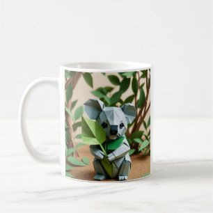 Origami Koala Coffee Mug
