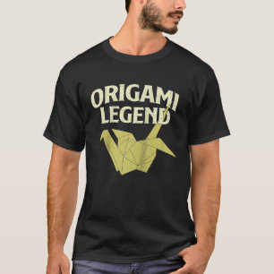 Origami Legend  Paper Folding Japanese Origamist R T-Shirt